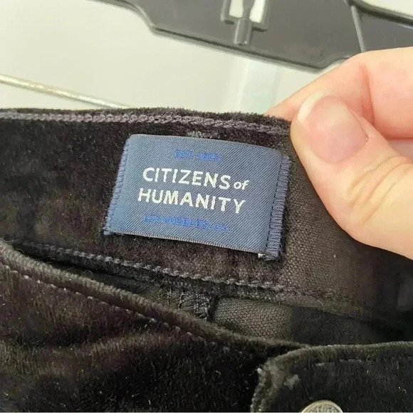 NWT Citizens Isola Cropped Boot Cut Velvet Jeans size 32 - Picture 7 of 10